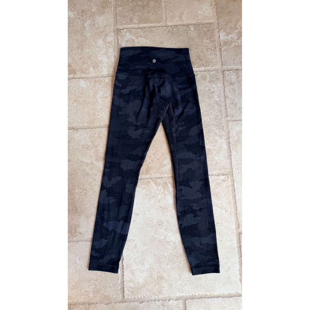 Lululemon Align HR Pant 25 Heritage 365 Camo Deep Coal Multi LW5DLXS H3DC 4